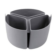 Ajhhao Silicone Crockpot Liner Crockpot Divider Slow Cooker Liners Silicone Rice Cooker Divider Rice Cooker Compartment Slow Basket Liner Crock Pot Divider Insert Silicone Liners