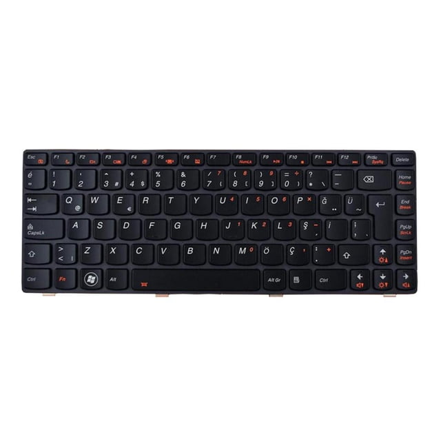 Teclado Retroiluminado Compatible para Y480N Hugo Teclado turco retroiluminado