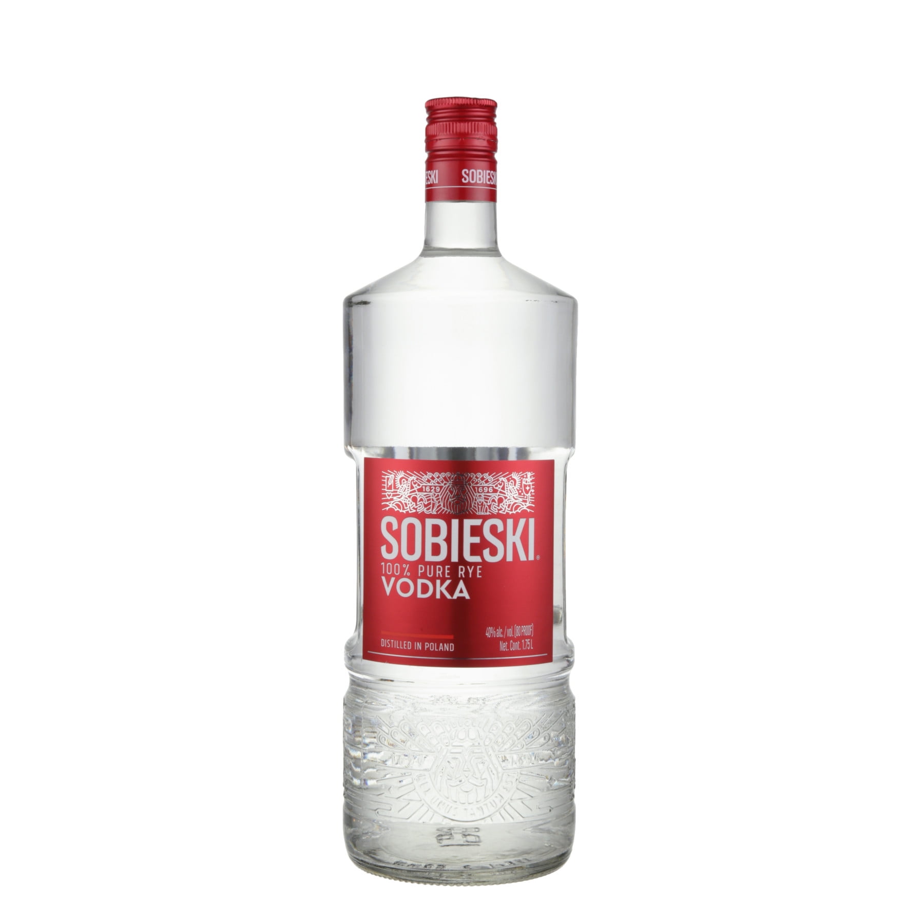 Sobieski Vodka, 1.75 L PET Bottle, ABV 40.00%
