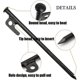 thumbnail image 2 of 8 Pieces Heavy Duty Tent Stakes, 20cm High Strength Wrought Iron Camping Tent Stakes with Hook and Hole for Outdoor Travel Hiking, 2 of 5