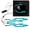 Icebluelight, variant on 4 in 1 Motorcycle Helmet Light Night Riding Signal Helmet EL Light 3 Mode Led Helmet Light Strip Decoration Accessories Kit-1PCS