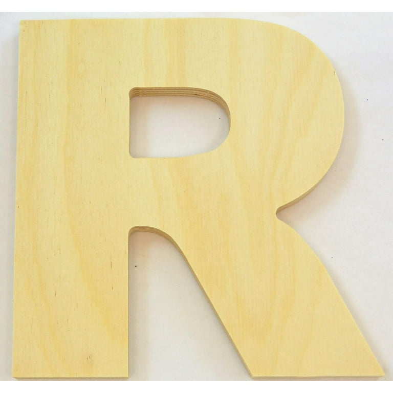 Package of 1, 6 Inch X 3/4 Thickness Baltic Birch Wood Letter g