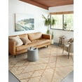 thumbnail image 2 of Loloi Bodhi Collection BOD-01 Ivory / Natural, Geometric Area Rug 3'-6" x 5'-6", 2 of 3