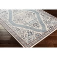 thumbnail image 3 of Ankara Blue/Light Blue 7'10" x 10'3" Traditional Rectangle Area Rug, 3 of 3