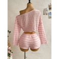 thumbnail image 2 of Conjunto De Dos Piezas Rosa-2 Con Top Asimétrico Y Shorts Cortos, 2 of 28
