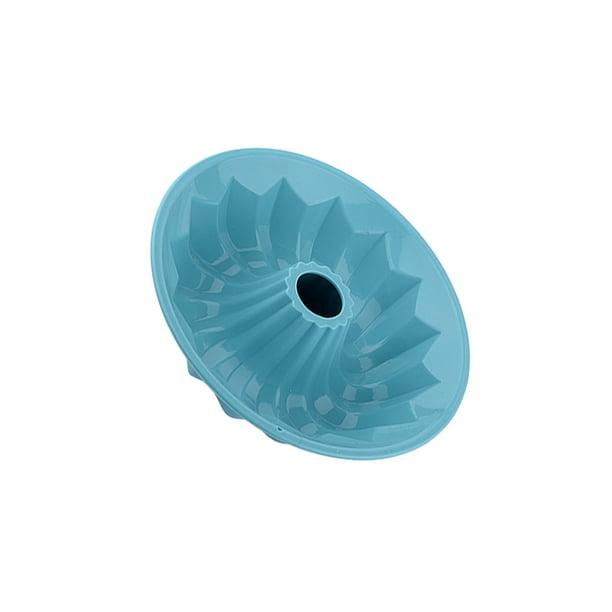 Toystoory Molde de silicona para pastel de gasa, portátil, reutilizable, lavable, resistente al calor, para el hogar, pastelería, postre, bandeja para Cocina y Comedor Azul claro Toystoory HA080563-02