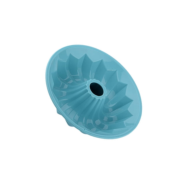 Toystoory Molde de silicona para pastel de gasa, portátil, reutilizable, lavable, resistente al calor, para el hogar, pastelería, postre, bandeja para Cocina y Comedor Azul claro Toystoory HA080563-02