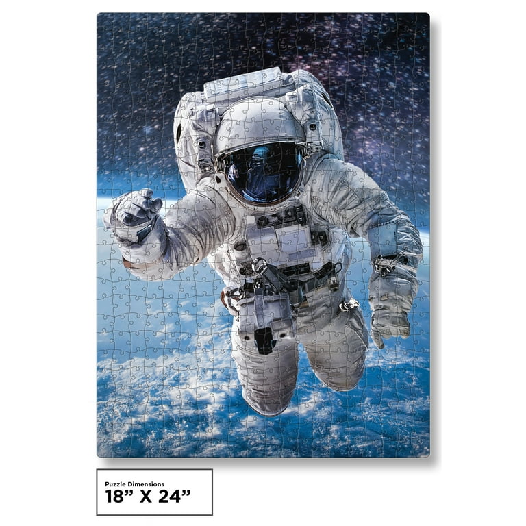 JigFun Puzzle, Astronaut in Space 500 Piece Jigsaw Puzzle