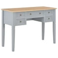 thumbnail image 4 of vidaXL Solid Wood Pine Writing Desk MDF Computer Table Office Multi Colors, 4 of 16