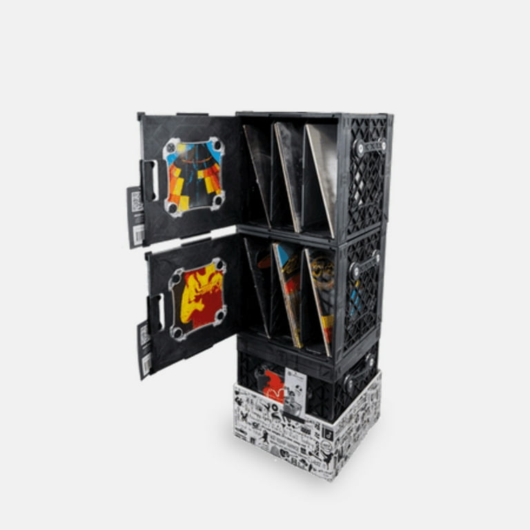 UbeCube CrateVinyl DJ - Vinyl Record Storage Crate with