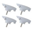 thumbnail image 1 of Strong Shower Replacement Feet, Shower Chair Replacement Feet 4pcs Thicken  For Meadow, 1 of 8