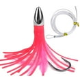 thumbnail image 1 of MYG 5.9inch Trolling Skirt Lure for Tuna Mahi Marlin Rigged Hook Offshore Big Game, 1 of 8