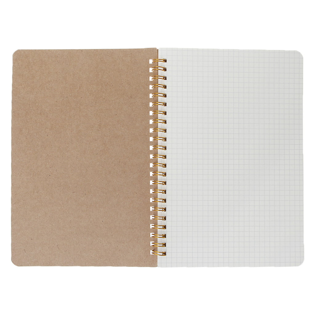 Details about   A5 Bullet-Journal Notebook-Hardcover Cardboard Dot Grid Spiral Diary-Journal 