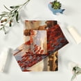 thumbnail image 6 of SKYSONIC 3 Pack Towel Beautiful Paris Eiffel Tower Seine River Fall Leaves Sunset Cotton Bath Towel Set (1 Bath Towel, 1 Hand Towel, 1 Washcloth) for Bathroom, Super Soft and Quick Dry Towels, 6 of 7