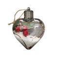 thumbnail image 2 of Christmas New Christmas Decoration LED Luminous Heart Christmas Tree Pendant Creatives Transparent Christmas Ball, 2 of 6