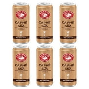 Highlands Coffee Vietnamese Ice Coffee With Condensed Milk C Ph Sa 7.9 Oz x 6 Cans Coffee Can Rich Coffee Taste