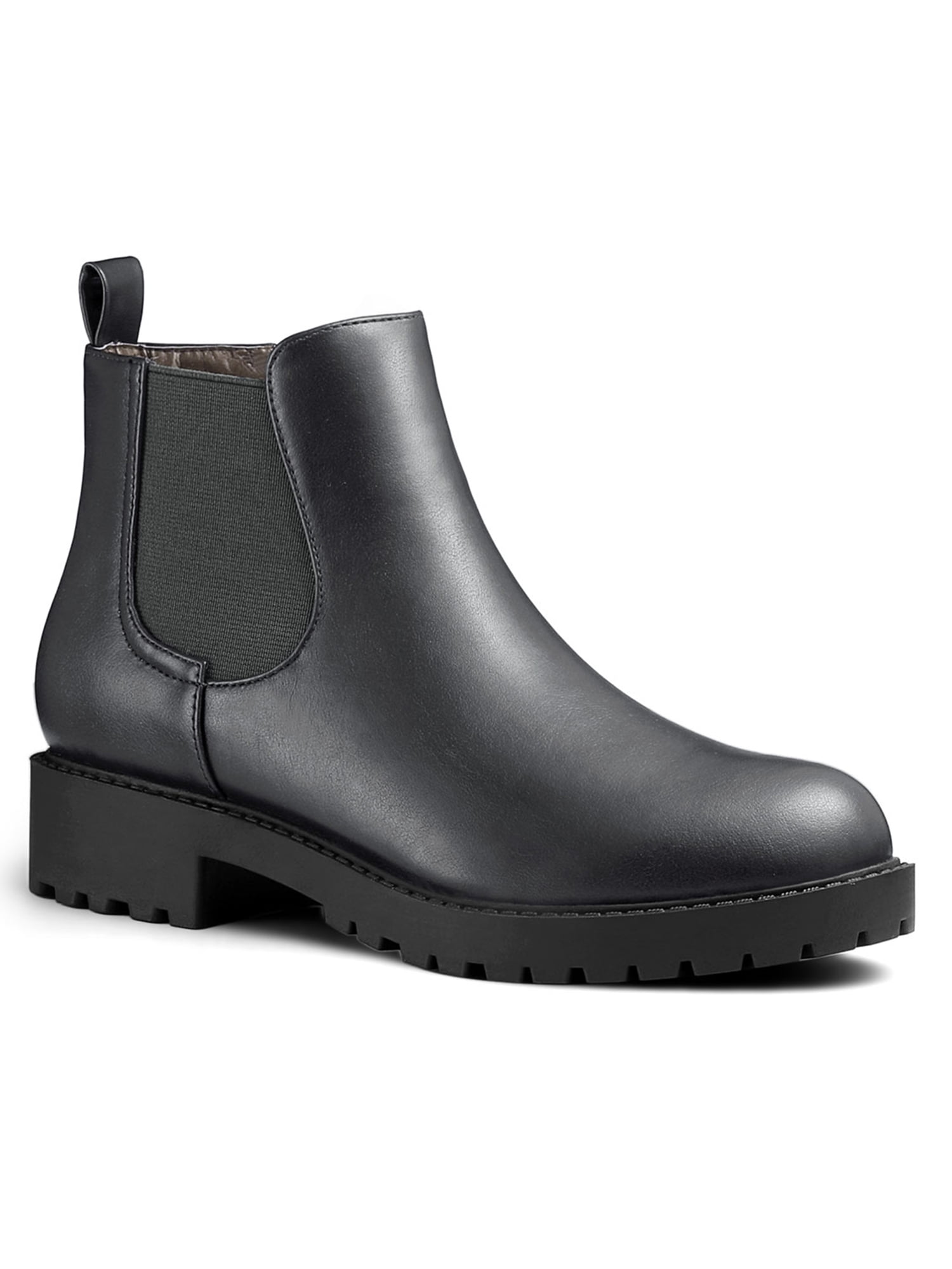 womens round toe chelsea boots