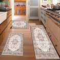 thumbnail image 2 of Farmhouse Kitchen Rugs Set 3 Piece, Boho Kitchen Mats for Floor, Non-Slip Kitchen Rug Waterproof Mats for Kitchen, Runner Rugs for Hallway Laundry Holiday Sink Decor, 2 of 12