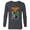 Charcoal Heather, variant on Marvel Avengers Family Matching Trip Super Vacation 2025 - Long Sleeve T-Shirt for Men - Customized-Athletic Heather