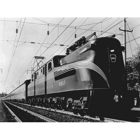 Pennsylvania Electric Locomotive - Pennsylvania Electric Locomotive Print Wall Art