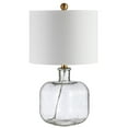 thumbnail image 3 of SAFAVIEH Armena 21.5 in. H Glass Table Lamp, Clear/Brass Gold, 3 of 6