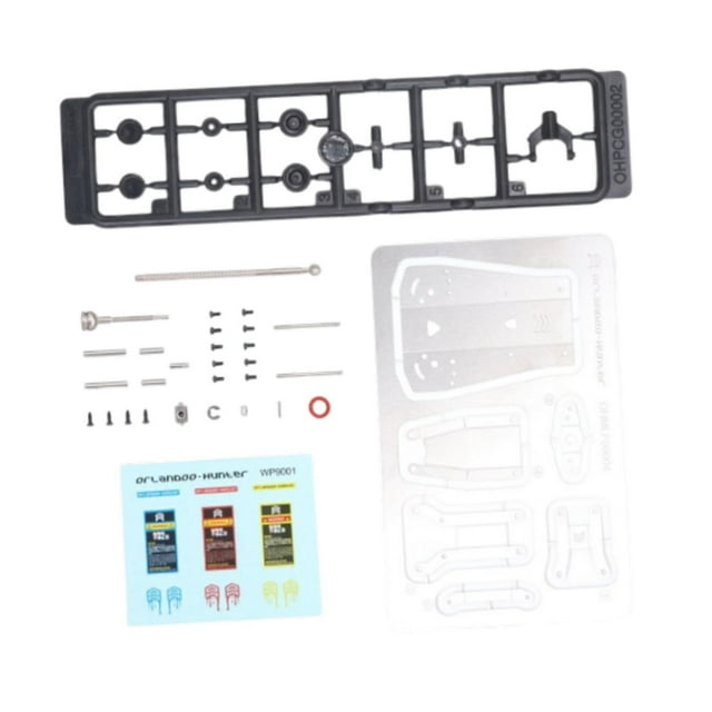 MERIGLARE Mini Modèle de Cric à Vis, Sculpture Miniature Compacte, Kit d'Affichage DIY Argent