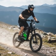 Electric Bike for Adults, Peak-4000W, Max 40MPH and 70Miles Electric Motorcycle,19 Fat Tire Dirt Bike, 7-Speed E-Bike with Full Suspension, Hydraulic Brakes