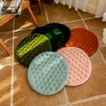 thumbnail image 4 of Cushion,Velvet Chair Pad Seat Cushion Soft And Comfy Chair Cushion Solid Color Round Seat Pad Cushion For Kitchen Dining Chair, 4 of 9
