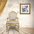 thumbnail image 3 of Wild Apple Portfolio 26x26 Gold Ornate Wood Framed with Double Matting Museum Art Print Titled - Scent of Roses Plum II, 3 of 4