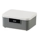 thumbnail image 1 of Toystoory Caja de almacenamiento segura con capacidad de apilamiento y partición interna Caja organizadora resistente y duradera Almacenamiento y organización del hogar gris, 1 of 6
