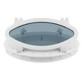 thumbnail image 3 of 400x200mm ( 15 X 8 inch) Boat Oval Porthole Window with White Hole &, 3 of 6