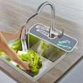 thumbnail image 7 of Coolnut Hello Summer Strip Sink Splash Guard for Faucet 2 Packs Faucet Absorbent Mats, Beach Slipper Faucet Handle Drip Catcher Quickly Drying Mat for Kitchen Counter Bathroom RV, 14.9"x5.5", 7 of 7