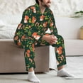 thumbnail image 7 of Balery Forest Squirrel Pattern Pajama Sets for Men Long Sleeve 2 Piece Sleepwear Loungewear Sets Soft PJ's with Pockets Long Sleeve Comfy Pj Sets-XX-Large, 7 of 7