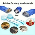 thumbnail image 4 of HLONK Bath Towel Bag with 2pcs Reptile Bathing Brush  Fast Drying Absorbent Lizard Towel  Bearded Dragon Accessories  Dragon Towel for Gecko/lizard/Leopard Gecko/Bearded Dragon Pool, 4 of 6