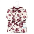 thumbnail image 2 of Hudson Baby Infant Girl Mink with Faux Fur Lining Pool and Beach Robe Cover-ups, Rose, 18-24 Months, 2 of 2