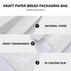 thumbnail image 4 of Clear Kraft Paper Bags Kraft Paper Bags for Food Storage 25Pcs Set, 4 of 5