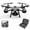 Black_Free Size, variant on Gnmfd Drone with 4K Dual HD FPV Camera for Adults, RC Quadcopter with Optical Flow, Altitude Hold, Headless Mode, Trajectory Flight, Smart Follow, LED Lights, Professional Filming Drones