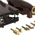 thumbnail image 2 of Hot Leather Edge Creaser Machine Brass Stamp Heater Grooving Iron Edge Sealing Tools Leathercraft Stamping 72W ,Fast-Drying Ink with Crisp Output, 2 of 5