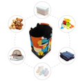 thumbnail image 7 of Yayeee Freestanding Laundry Hamper with Handle Collapsible Large Storage Basket for Clothes, Modern Cocktails, 7 of 7