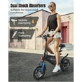 thumbnail image 5 of ANCHEER Peak 500W Electric Bike for Adults, Foldable Electric Bikes with 48V 374Wh Battery, 14" Electric Bicycle for Men Women, LCD Digital Display, Cruise Control Ebikes, Dual Suspension Fork UL2849, 5 of 12