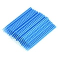 thumbnail image 3 of EeaseMX 100 microcepillos aplicadores desechables para extensiones de pestañas, hisopos de algodón, microcepillos para pestañas (azul), 3 of 8