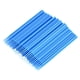 thumbnail image 3 of EeaseMX 100 microcepillos aplicadores desechables para extensiones de pestañas, hisopos de algodón, microcepillos para pestañas (azul), 3 of 8