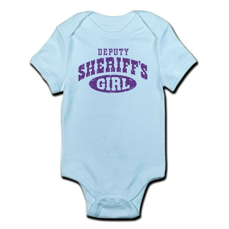 

CafePress - Deputy Sheriff s Girl Infant Bodysuit - Baby Light Bodysuit