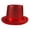 Red, variant on Eye Catching Bright Color Tall Hat Cosplay Hat Stage Show Props Hat Halloween Costume Ceremony Hat Street Performers Hat
