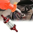 thumbnail image 4 of iaksohdu Gasoline Filter Detachable Rust-proof Aluminum Transparent Inline Gas Fuel Filter for Motorcycle, 4 of 8