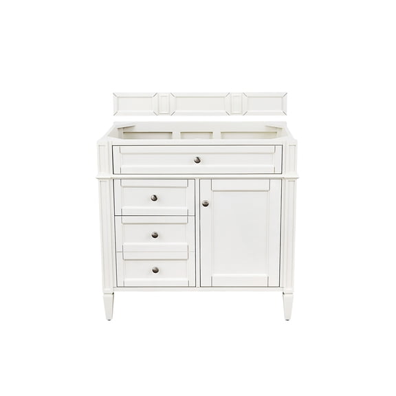 James Martin Vanities 655-V36 Brittany 36" Free Standing Single Basin Poplar Wood Vanity