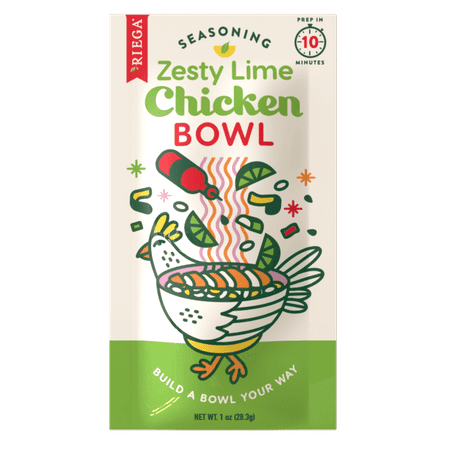 Zesty Lime Chicken Bowl Seasoning - Pack of 8