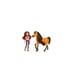 thumbnail image 4 of Muñeca y caballo MATTEL Cabalgando Libres Lucky y Espíritu Libre GXF200, 4 of 4