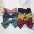 thumbnail image 6 of D-GROEE 2PCS Sweet Hair Bow Clips, Big Bow Clip French Style Hair Bows Barrette Adult Solid Color Hair Accessories for Girl and Women, 6 of 7