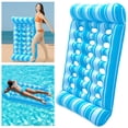 thumbnail image 3 of Colchón Aire Tumbonal Flotante Inflable Cama para Dormir Silla Reclinable Portátil Plegable Al Libre Exteriores, 3 of 9